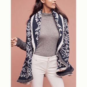 Anthropologie Sweater Coat